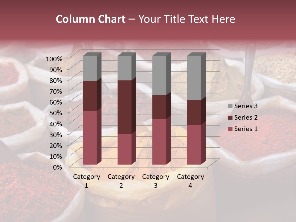 Powder Bazaar Gourmet PowerPoint Template