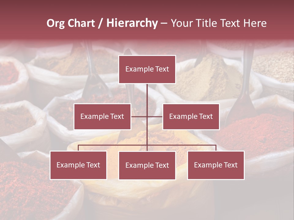 Powder Bazaar Gourmet PowerPoint Template