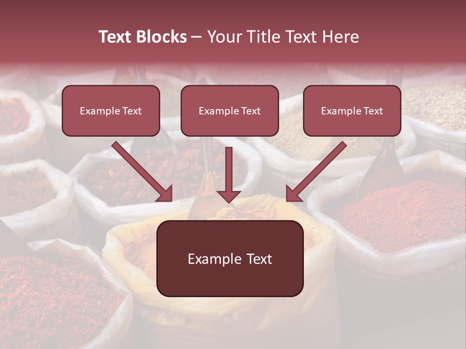 Powder Bazaar Gourmet PowerPoint Template