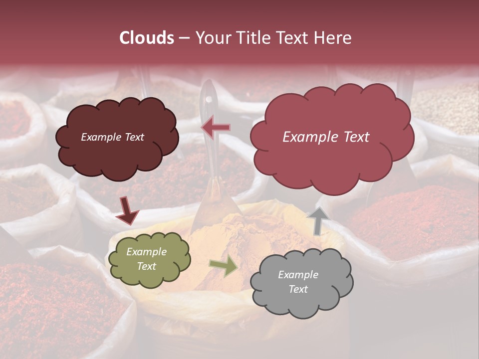 Powder Bazaar Gourmet PowerPoint Template