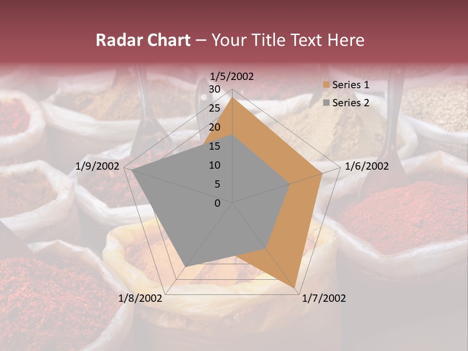 Powder Bazaar Gourmet PowerPoint Template