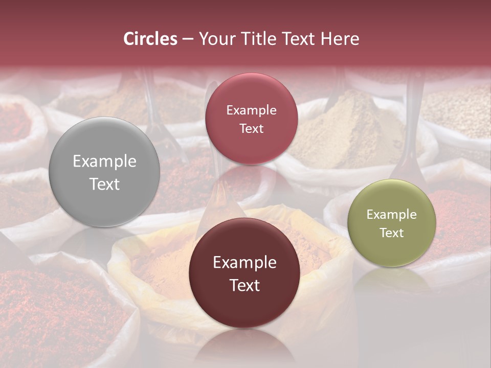 Powder Bazaar Gourmet PowerPoint Template