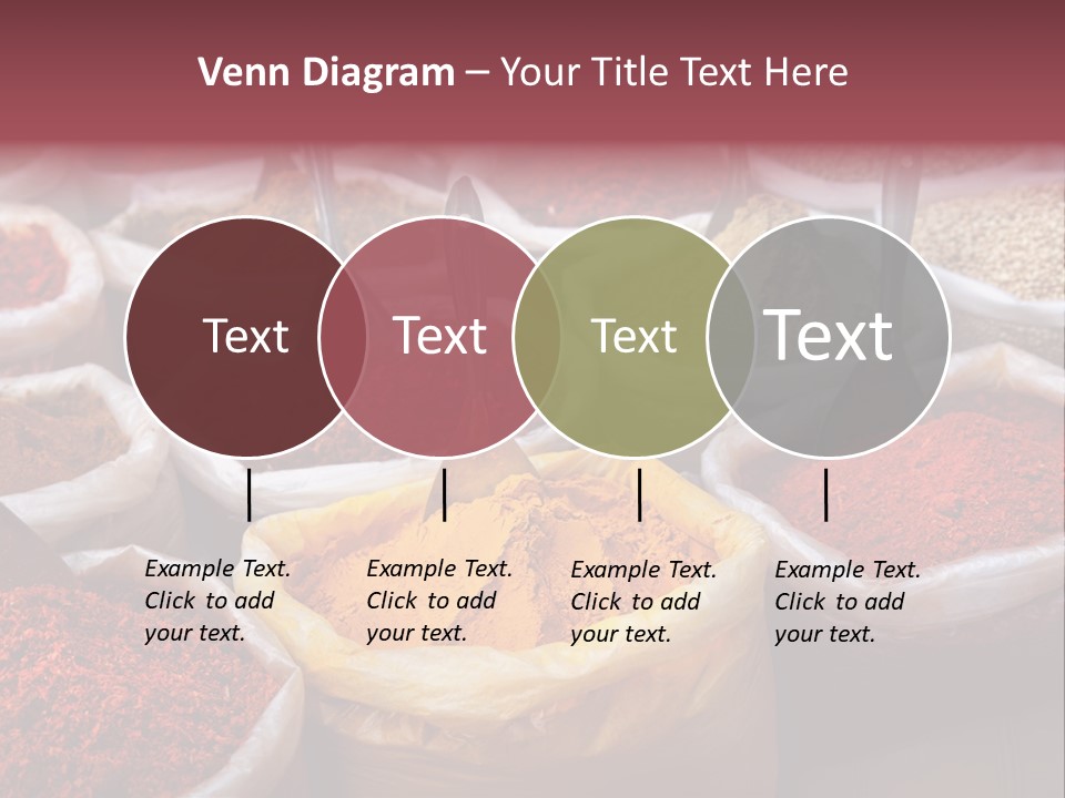 Powder Bazaar Gourmet PowerPoint Template