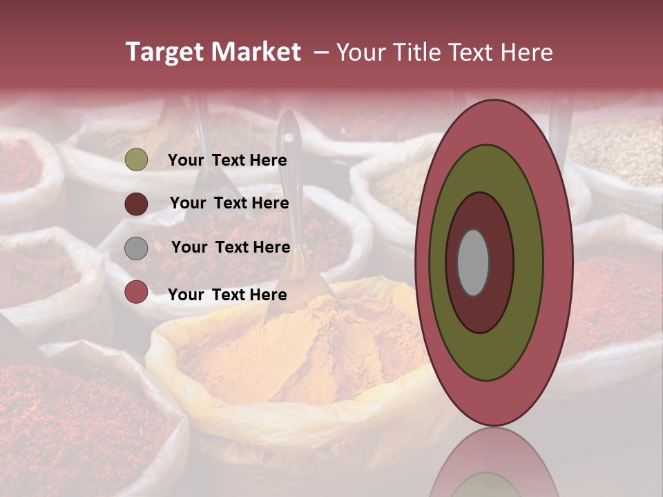 Powder Bazaar Gourmet PowerPoint Template