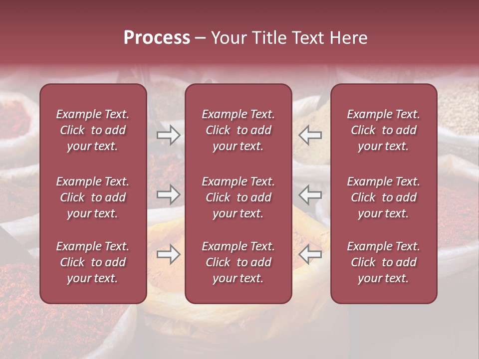 Powder Bazaar Gourmet PowerPoint Template