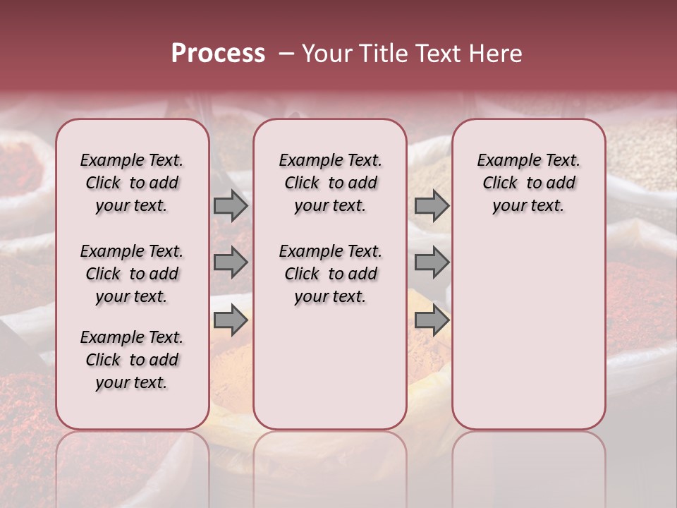 Powder Bazaar Gourmet PowerPoint Template
