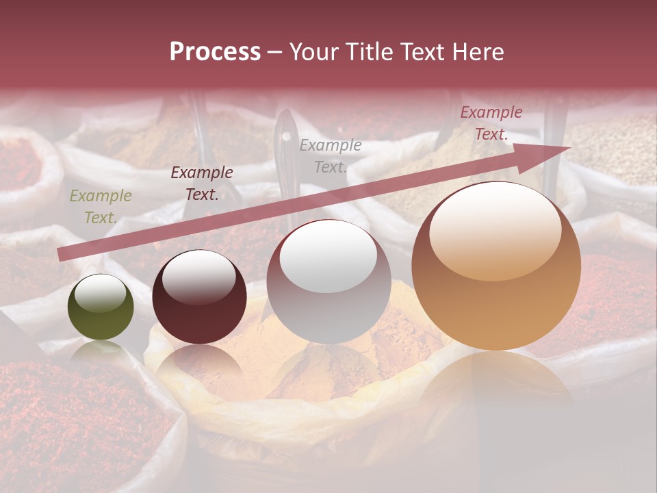 Powder Bazaar Gourmet PowerPoint Template