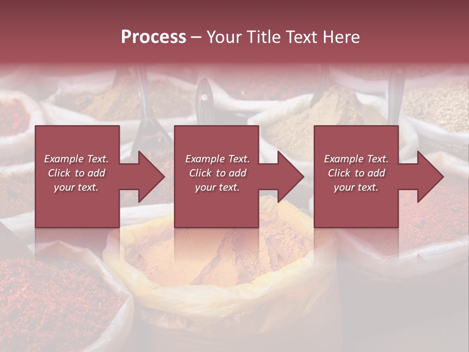 Powder Bazaar Gourmet PowerPoint Template