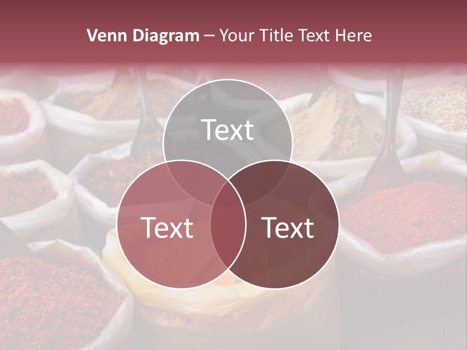 Powder Bazaar Gourmet PowerPoint Template