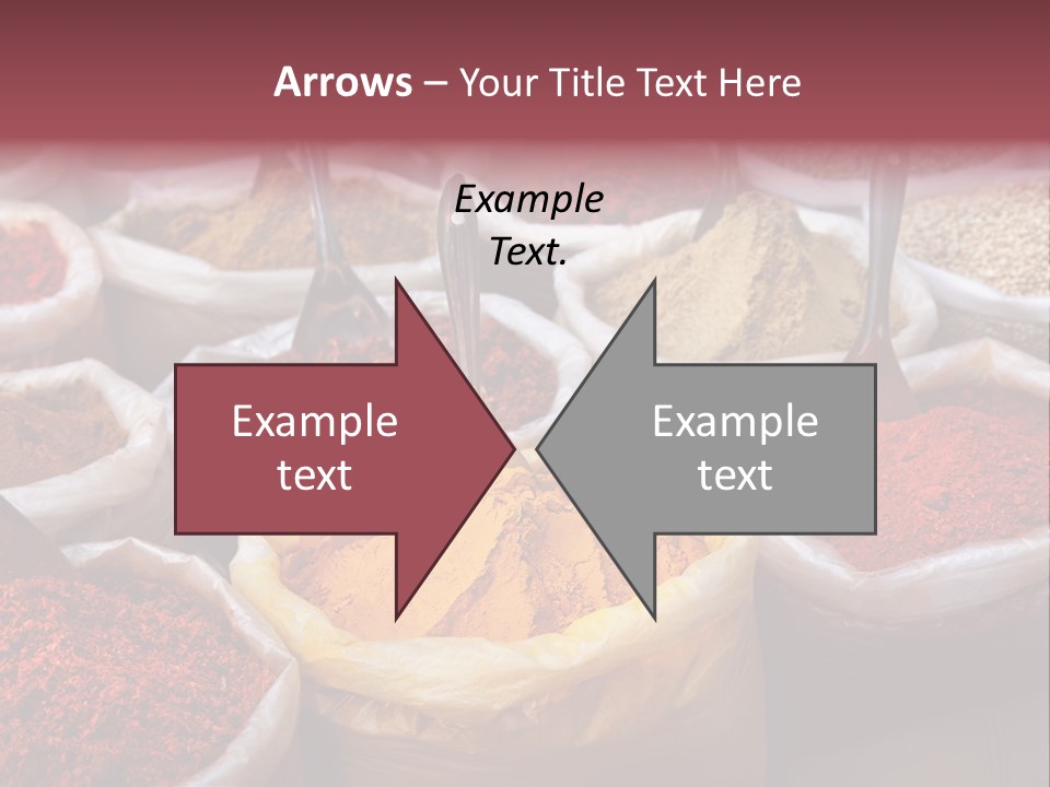 Powder Bazaar Gourmet PowerPoint Template