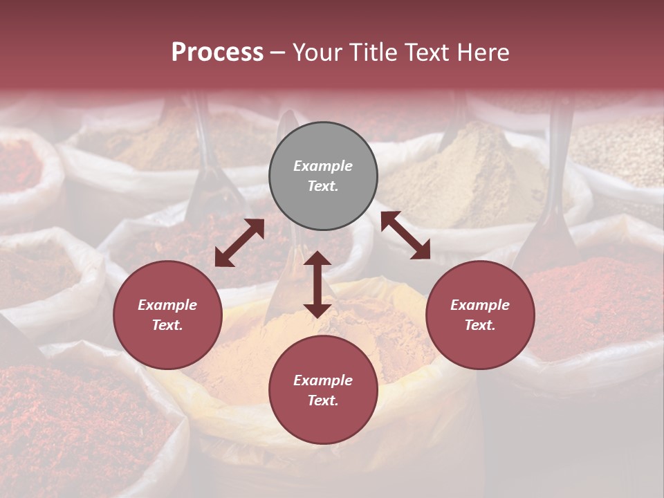 Powder Bazaar Gourmet PowerPoint Template