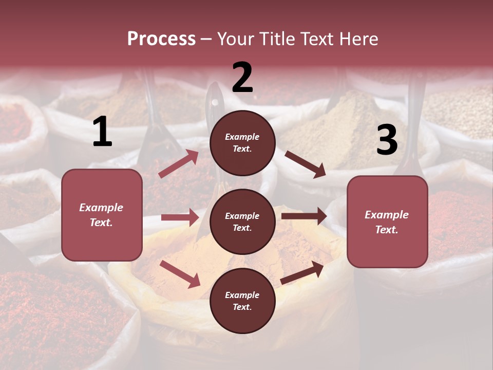 Powder Bazaar Gourmet PowerPoint Template