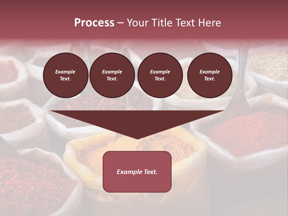 Powder Bazaar Gourmet PowerPoint Template