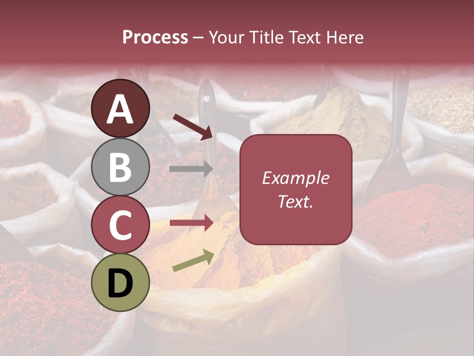 Powder Bazaar Gourmet PowerPoint Template