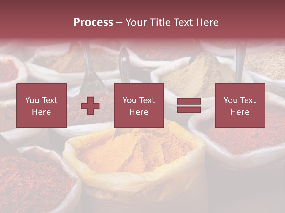 Powder Bazaar Gourmet PowerPoint Template