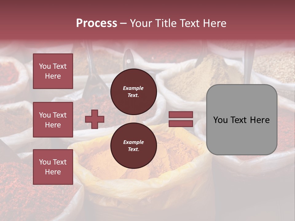 Powder Bazaar Gourmet PowerPoint Template
