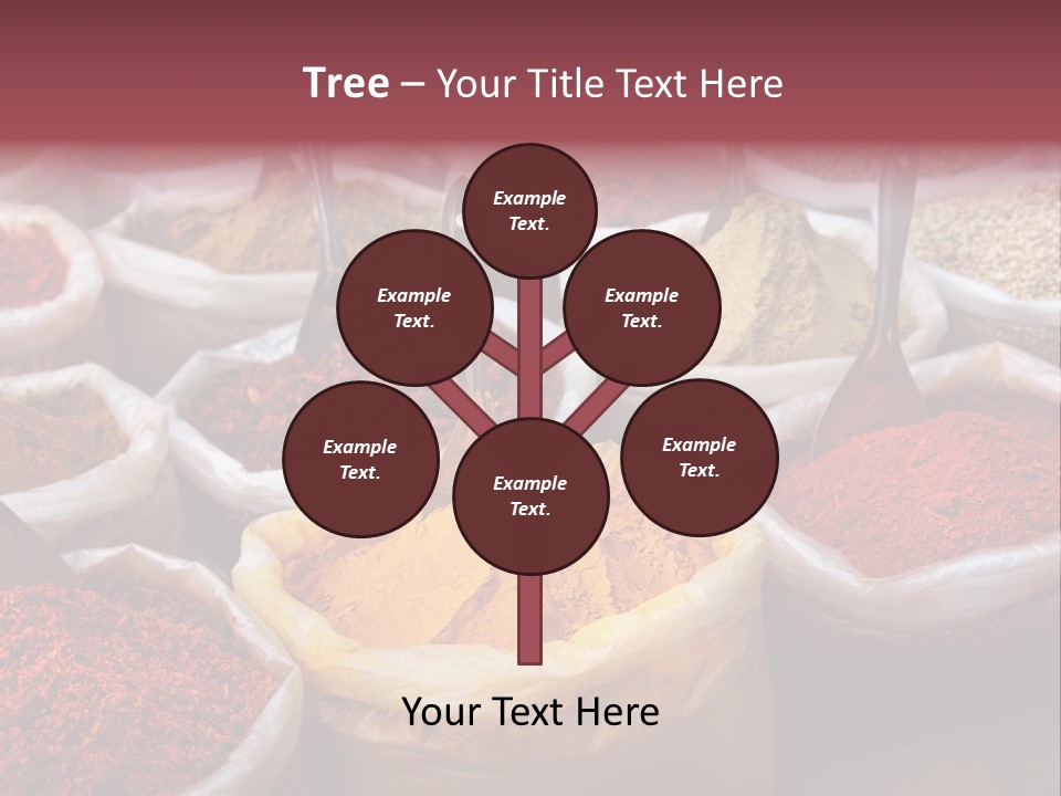 Powder Bazaar Gourmet PowerPoint Template