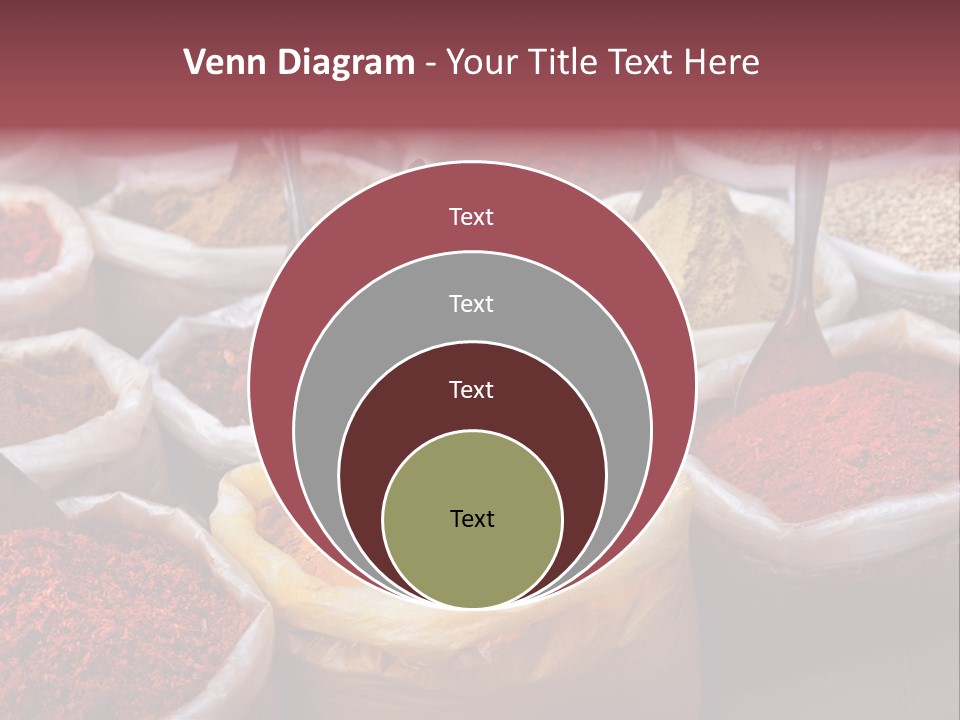 Powder Bazaar Gourmet PowerPoint Template