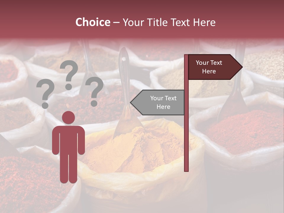 Powder Bazaar Gourmet PowerPoint Template