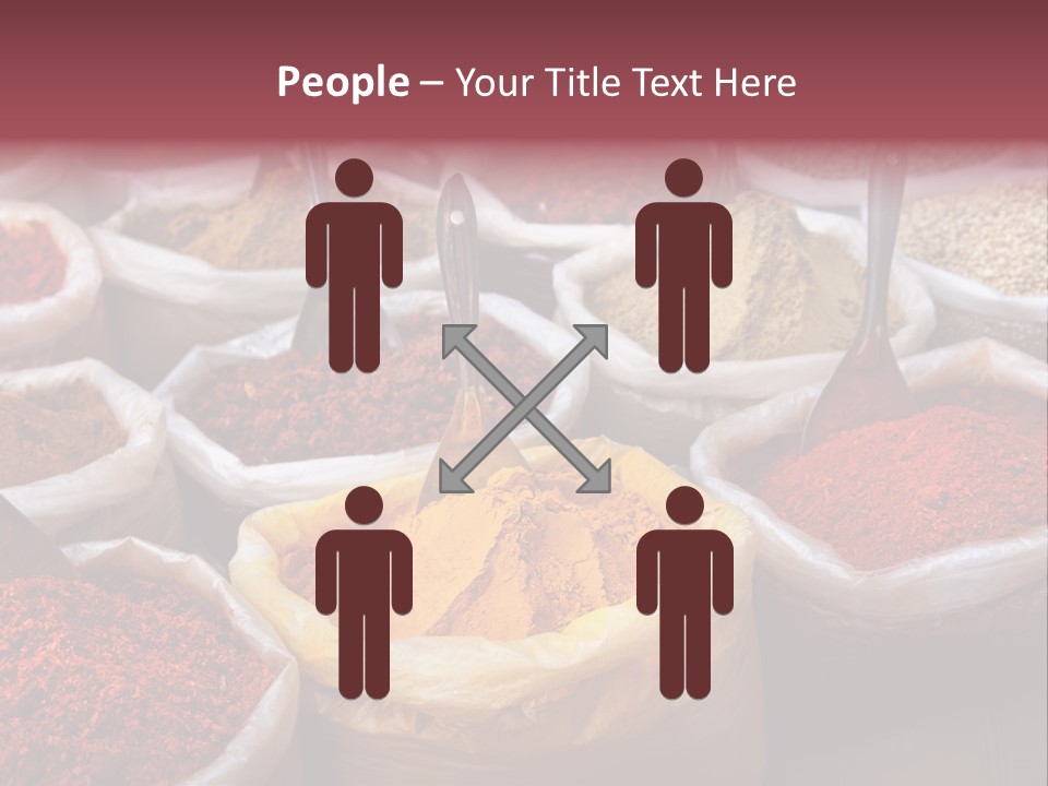 Powder Bazaar Gourmet PowerPoint Template