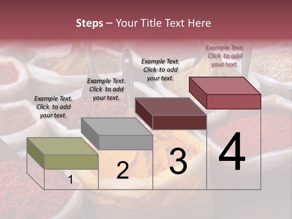 Powder Bazaar Gourmet PowerPoint Template