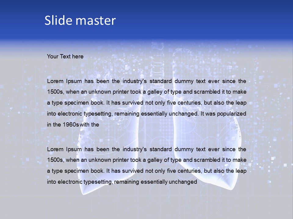 Oral Breathe Vital PowerPoint Template