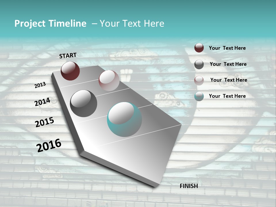 Colour Graffiti Tag PowerPoint Template