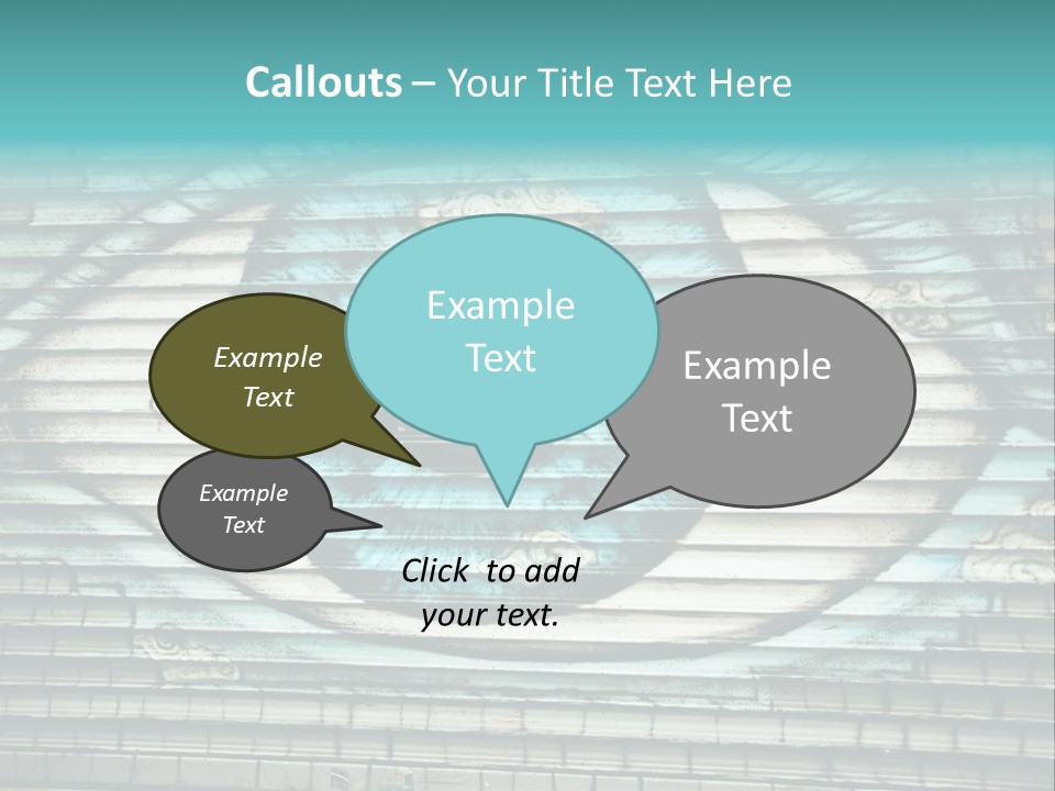 Colour Graffiti Tag PowerPoint Template