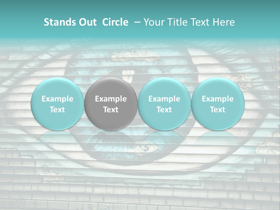 Colour Graffiti Tag PowerPoint Template