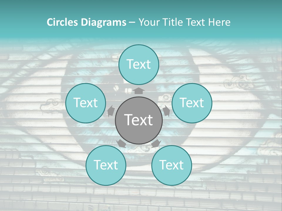 Colour Graffiti Tag PowerPoint Template