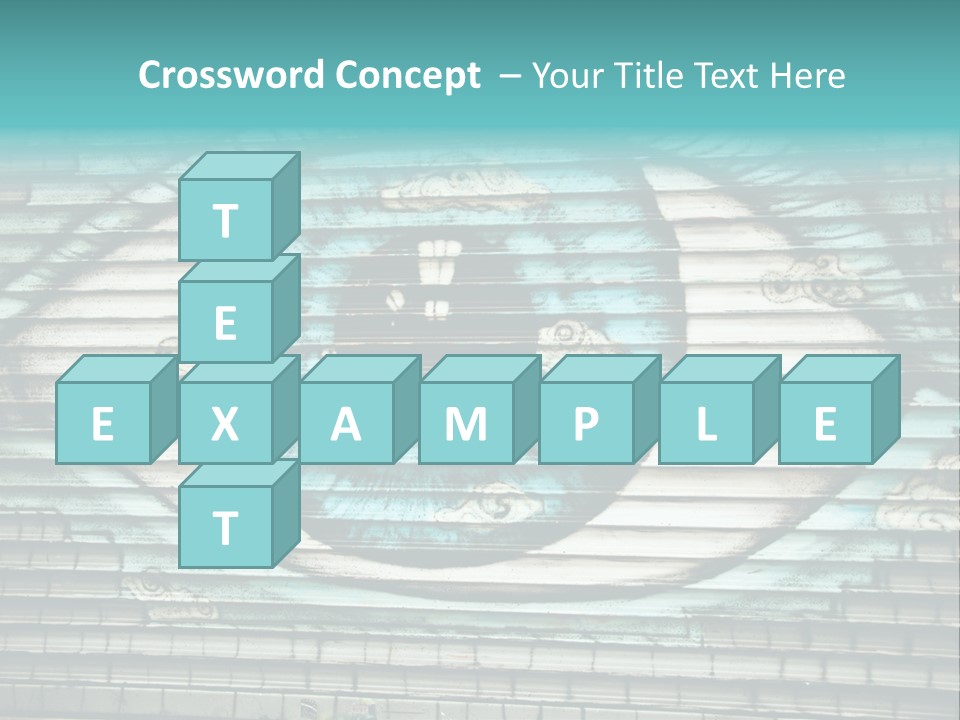 Colour Graffiti Tag PowerPoint Template