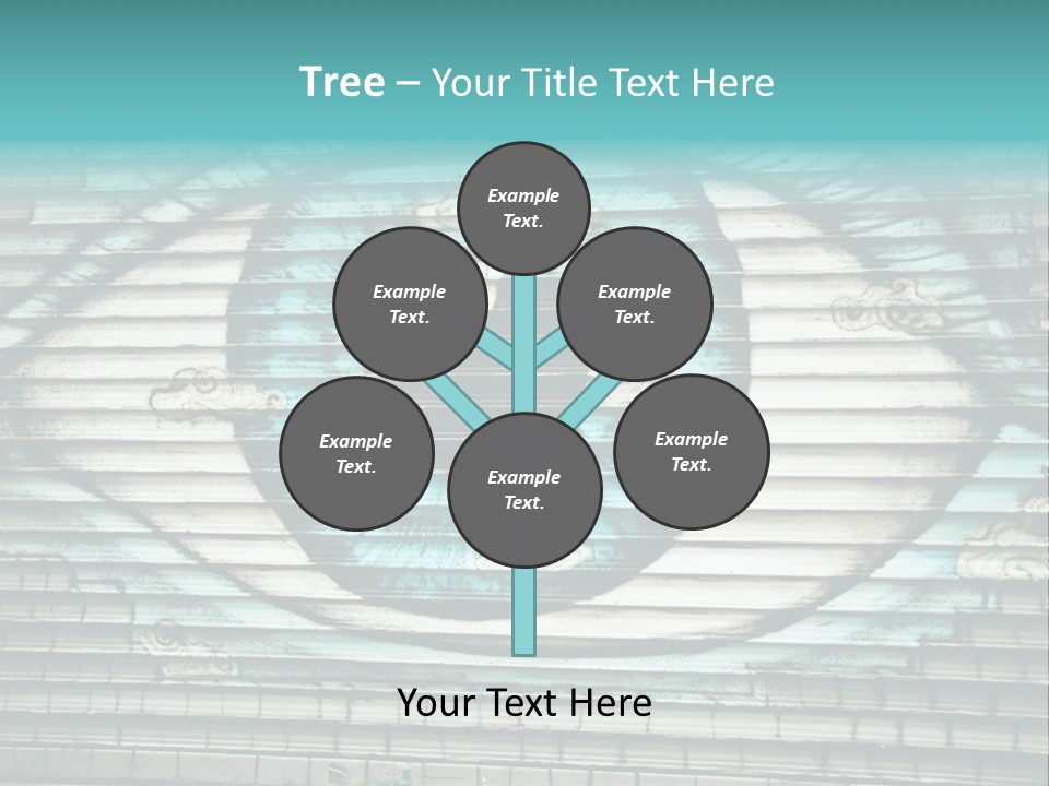 Colour Graffiti Tag PowerPoint Template