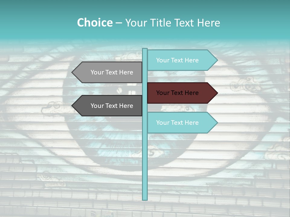 Colour Graffiti Tag PowerPoint Template