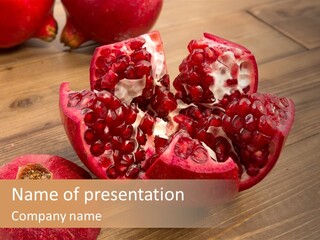 Closeup Juice Nobody PowerPoint Template