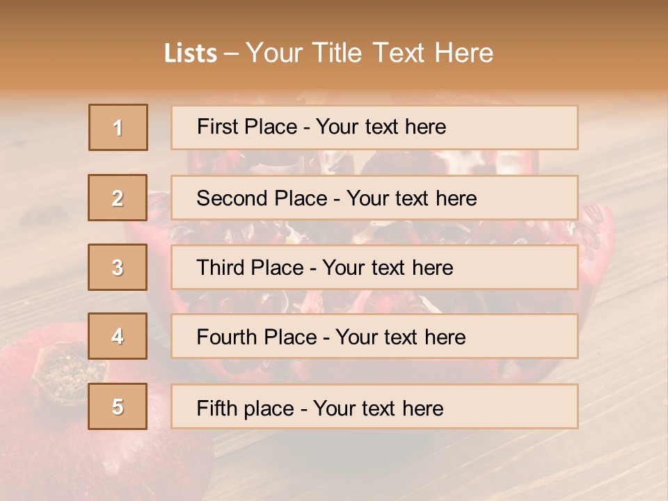 Closeup Juice Nobody PowerPoint Template