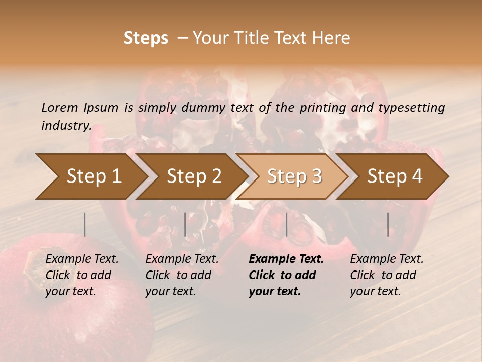 Closeup Juice Nobody PowerPoint Template