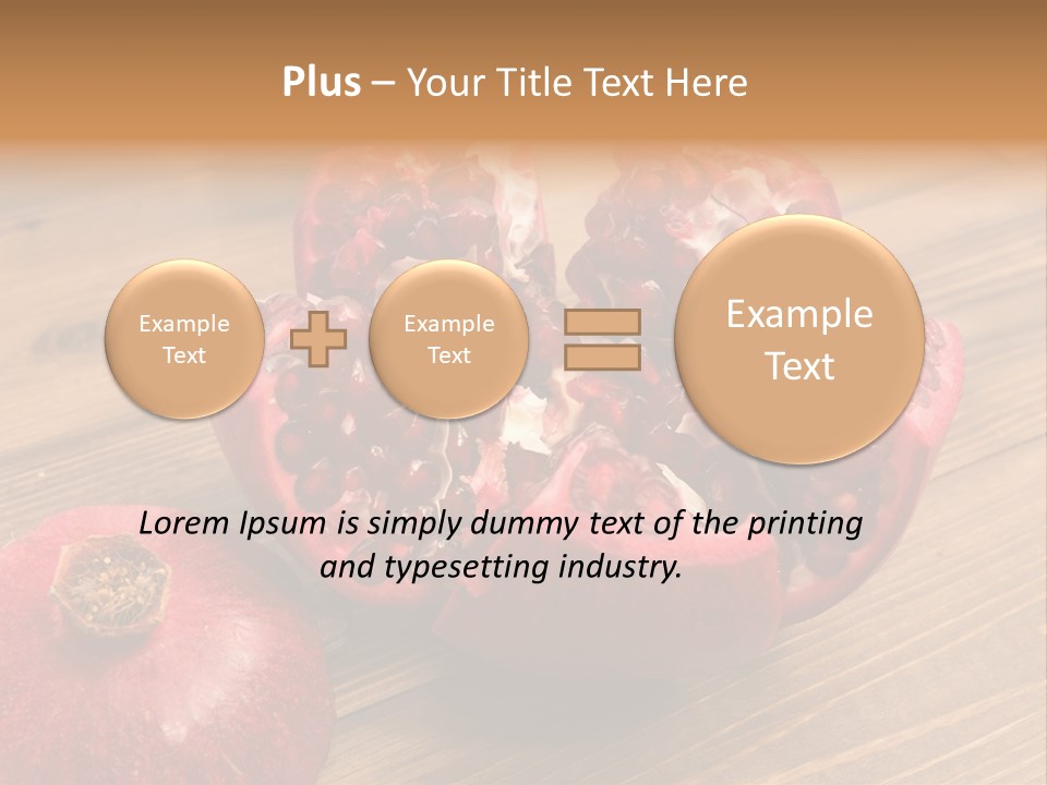 Closeup Juice Nobody PowerPoint Template