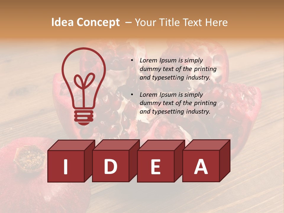 Closeup Juice Nobody PowerPoint Template