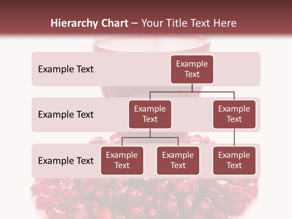 Closeup Superfruit Drink PowerPoint Template