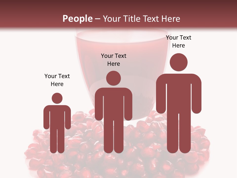 Closeup Superfruit Drink PowerPoint Template