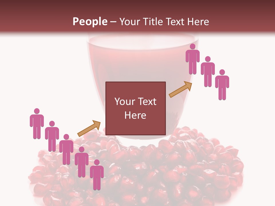 Closeup Superfruit Drink PowerPoint Template