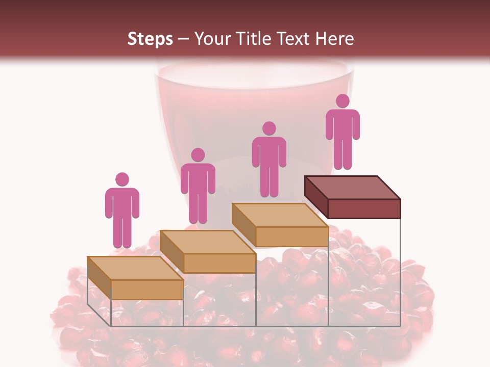 Closeup Superfruit Drink PowerPoint Template