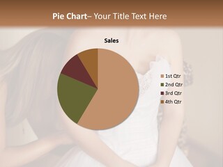 Bride Make Up Happy PowerPoint Template