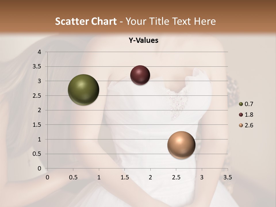 Bride Make Up Happy PowerPoint Template