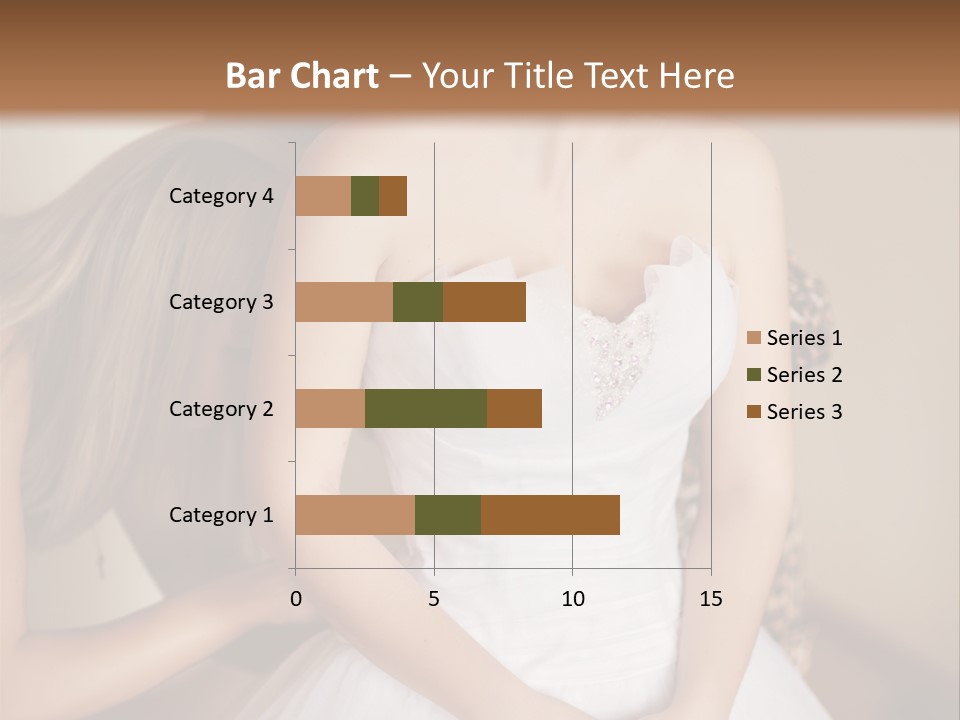 Bride Make Up Happy PowerPoint Template