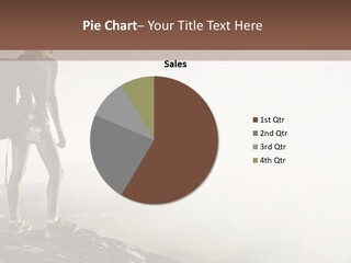 Cross Country Sport Mountain PowerPoint Template