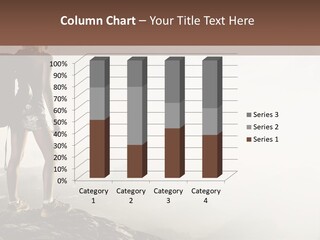 Cross Country Sport Mountain PowerPoint Template