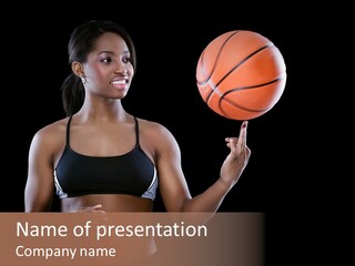 Basket Spinning Practice PowerPoint Template