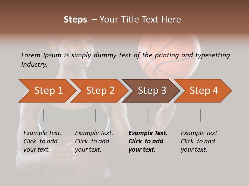 Basket Spinning Practice PowerPoint Template