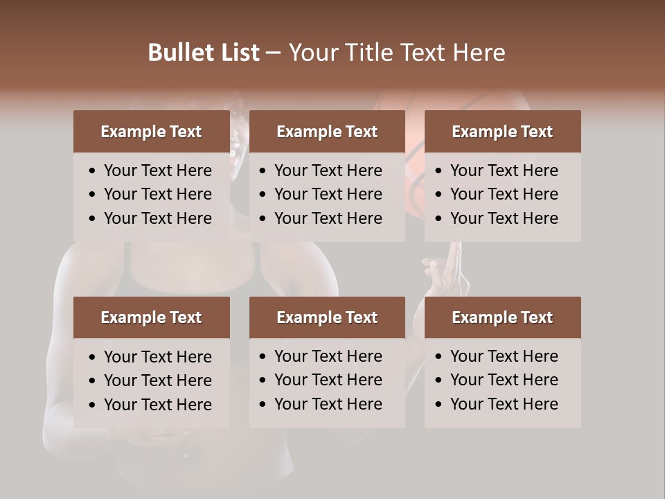 Basket Spinning Practice PowerPoint Template